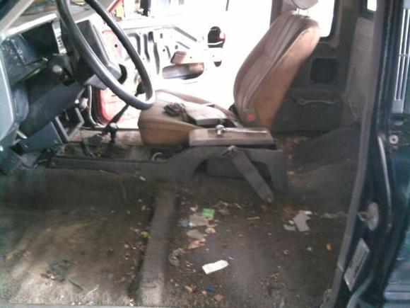 gutting interior