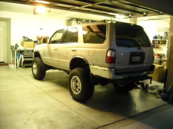 New wheels and a bath