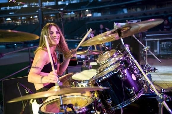 Tasha,when we played the Minute Maid arena in Houston,Tx for a crowd of 10,000.