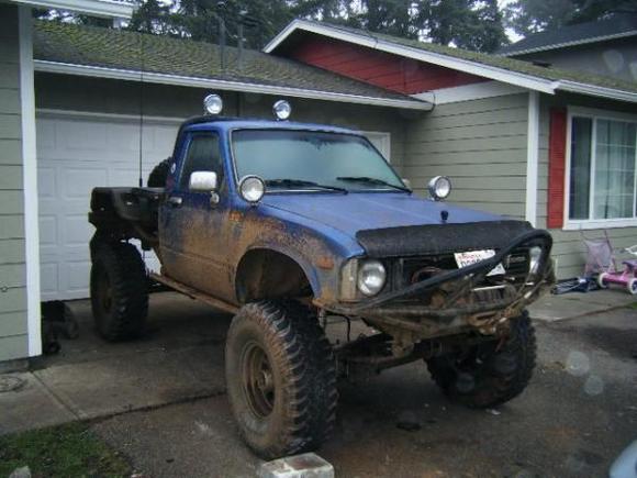 Recent picture 1/21/09  Just got back from Washougal, Washington.  Powerline road was wicked as usual!