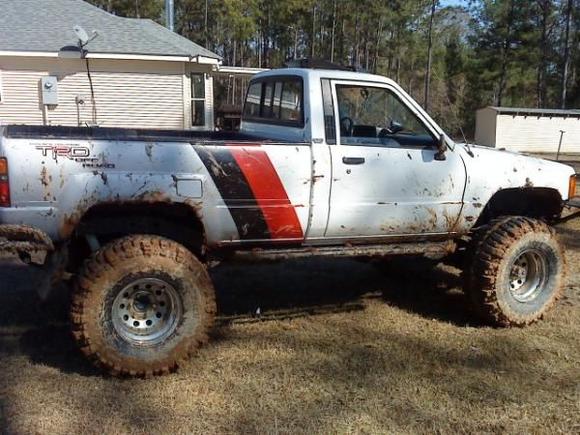 i had 2 get them muddy