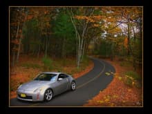My Z33, again after a run to the Walpack Inn with the guys
