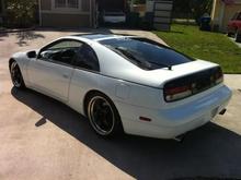 just sitting in the driveway