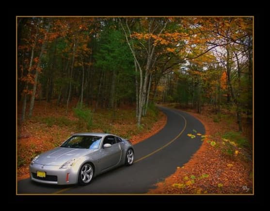 My Z33, again after a run to the Walpack Inn with the guys