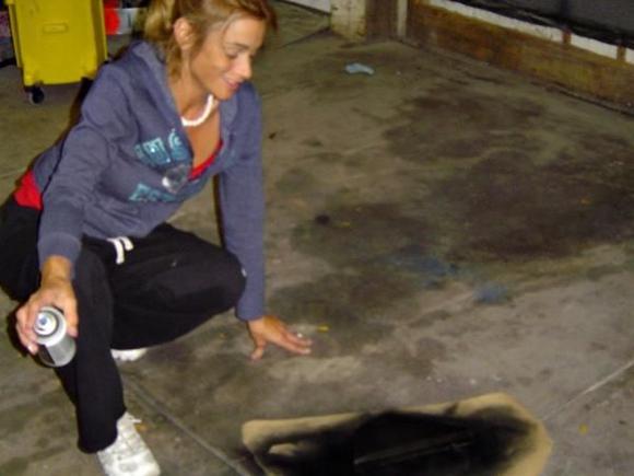 shel~working on the Z 1