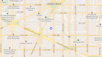 Map for Sutton Plaza Apartments - Washington, DC