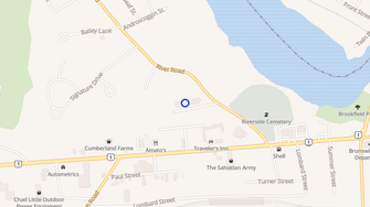 Map for Riverside Estates - Brunswick, ME