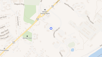 Map for Orchard Trails Apartments - Orono, ME