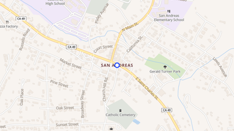 Map for San Andreas Apartments - San Andreas, CA