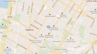 Map for Tribeca Tower - New York, NY