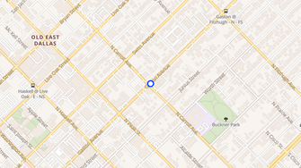Map for Gastonian Apartments - Dallas, TX