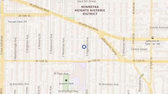 Map for Martinez Property Corporation - Dallas, TX