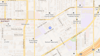 Map for Concord Apartments - Dallas, TX