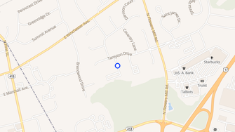 Map for Tareyton Apartments - Langhorne, PA