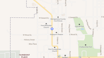 Map for Village Of Hillsboro Apartment - Hillsboro, IL