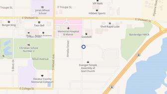 Map for Selman Place - Bainbridge, GA