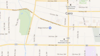 Map for Gibb Cairo Village - Cairo, GA