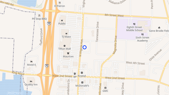 Map for Regency Apartments - Tifton, GA