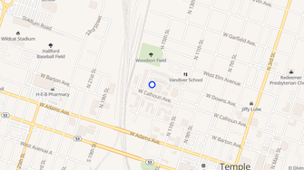 Map for Temple Housing Authority - Temple, TX