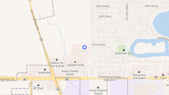 Map for Village Plaza Apartments - Salem, WI