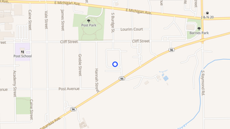 Map for Georgetown Estates - Battle Creek, MI