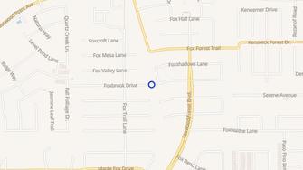 Map for Villas at Foxbrick - Humble, TX