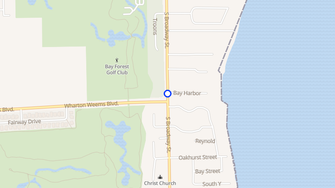 Map for Bayside Oaks Apartments - La Porte, TX
