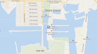 Map for Meridian West Apartments - Key West, FL