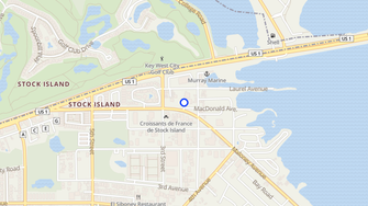 Map for Carolina Apartments & Trailers - Key West, FL