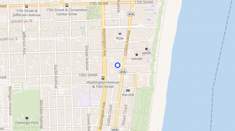 Map for Sea Deck Apartment Hotel - Miami Beach, FL