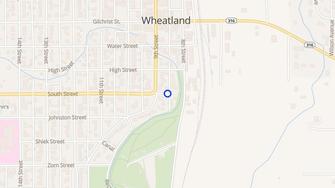 Map for Platte Manor Apartments - Wheatland, WY