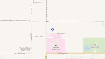 Map for Owl Creek Apartments - Riverton, WY