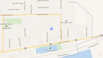 Map for Cedar Apartments - Ogallala, NE