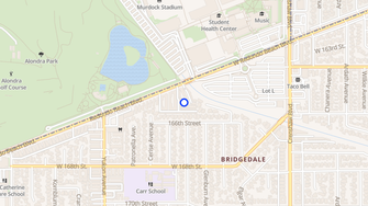 Map for Alondra Park Apartments - Torrance, CA