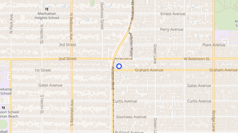 Map for Westview Apartments  - Redondo Beach, CA