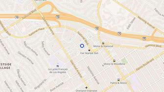 Map for National Apartments - Los Angeles, CA