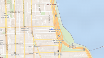 Map for 1150 Lake Shore Drive Building - Chicago, IL