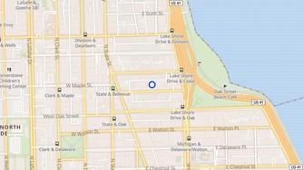 Map for 60 E Bellevue Place Incorporated - Chicago, IL