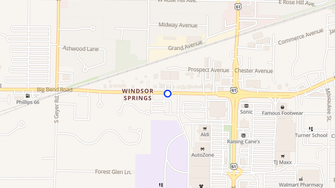 Map for Kirkwood Manor Apartments - Kirkwood, MO