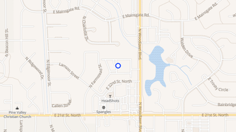 Map for Brickstone at Woodlawn - Wichita, KS