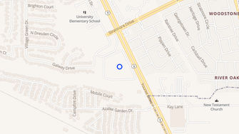 Map for Flats on Youree - Shreveport, LA