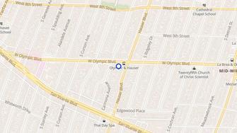 Map for Miracle Mile Terrace - Los Angeles, CA