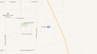 Map for Perdue Village Apartments - Greenville, AL