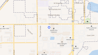 Map for Pendry Villas - Eustis, FL