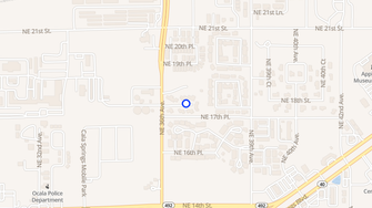 Map for Village Park Apartments - Ocala, FL