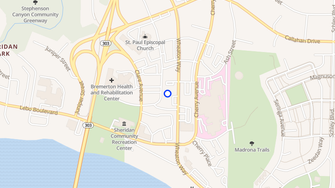 Map for Eastwynd Apartments - Bremerton, WA