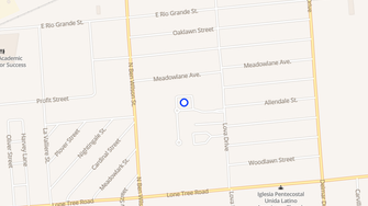 Map for Thomas Ninke Senior Village - Victoria, TX