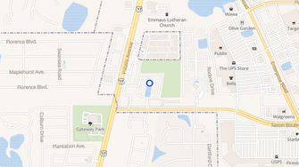 Map for Villa Grande on Saxon - Orange City, FL