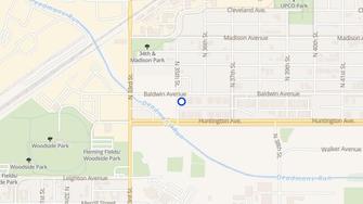 Map for 3501 Baldwin Avenue Apartments - Lincoln, NE