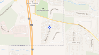 Map for Hidden Crest Apartments - Atlanta, GA